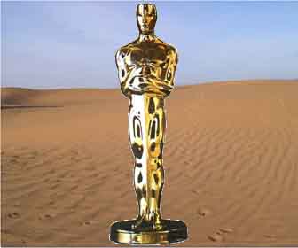 Oscar in the desert